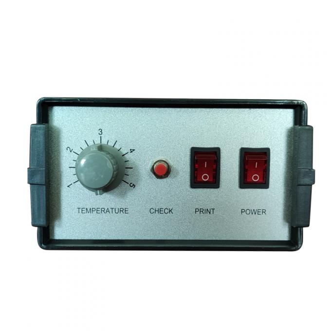 Καυτή μηχανή 3 γραμμές 220V κωδικοποίησης γραμματοσήμων κορδελλών DIKAI 5KG 1