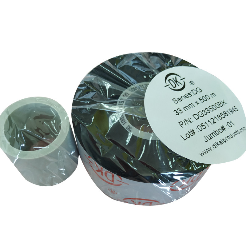 Resin TTO Thermal Transfer Barcode Ribbon Near Edge For Wax Paper
