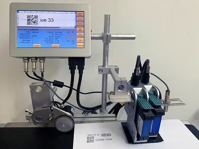 Εκτυπωτής θερμικού inkjet D-EA με οθόνη αφής 7 ιντσών, σύστημα κλειδώματος RFID ανέπαφης και εύκολη εγκατάσταση για εκτύπωση αριθμού παρτίδας