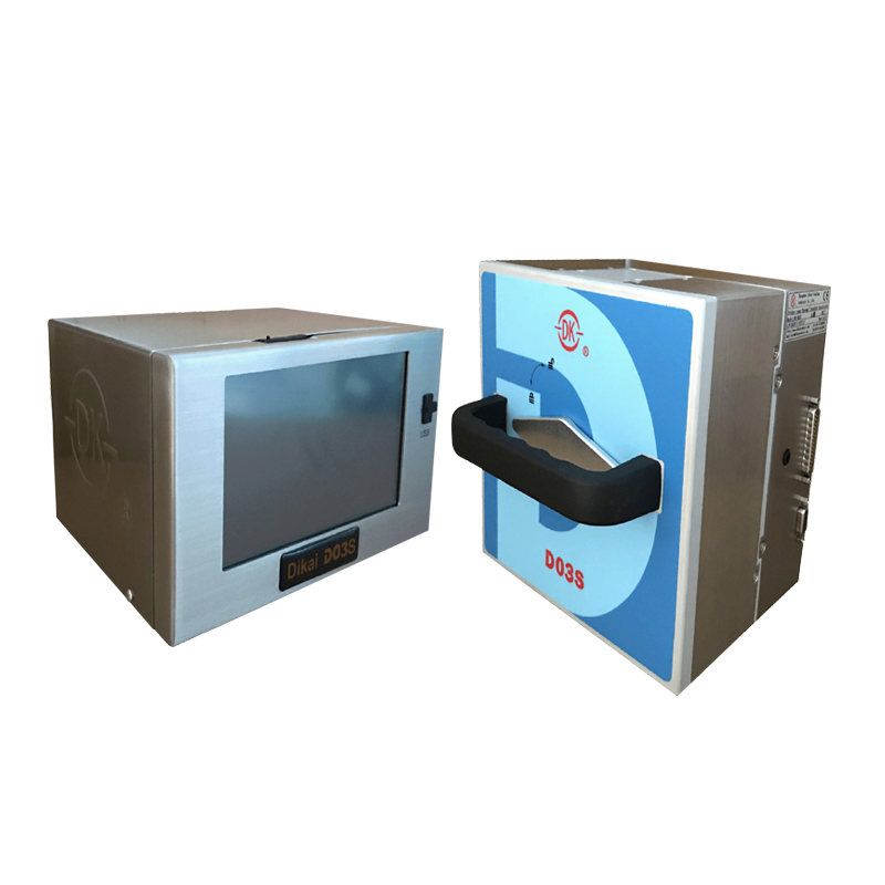 DIKAI D03S 32mm Θερμικό Μεταφορά Overprinter με AC100-240V 50/60Hz ισχύ και 6bar/90psi παροχή αέρα για 32x60mm/32x100mm περιοχή εκτύπωσης