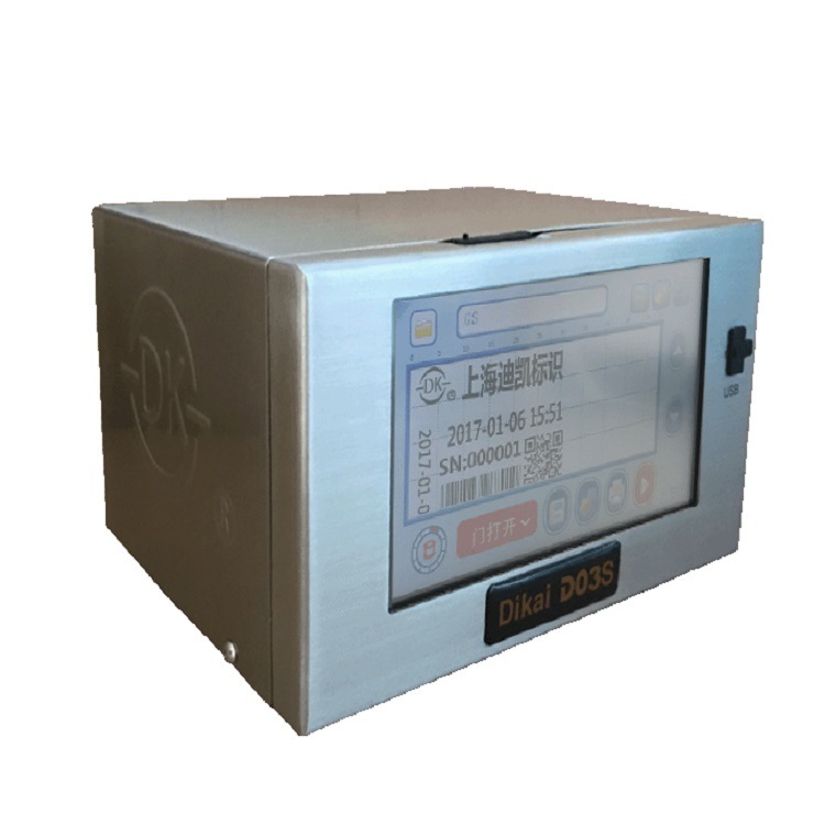 DIKAI D03S 32mm Θερμικό Μεταφορά Overprinter με AC100-240V 50/60Hz ισχύ και 6bar/90psi παροχή αέρα για 32x60mm/32x100mm περιοχή εκτύπωσης